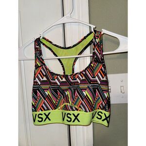 NWOT Victorias Secret Colorful Sports Bra Sz S